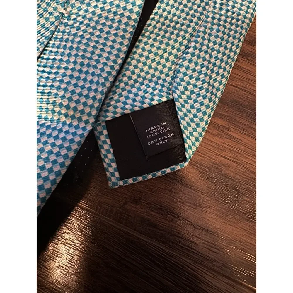 EXPRESS 100% Silk Tie Lot 10 Mens Blue Stripe Executive Necktie Plaid Purple